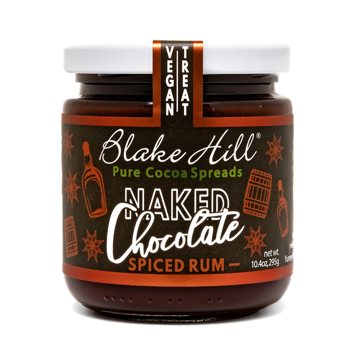 Naked Chocolate Spiced Rum Spread