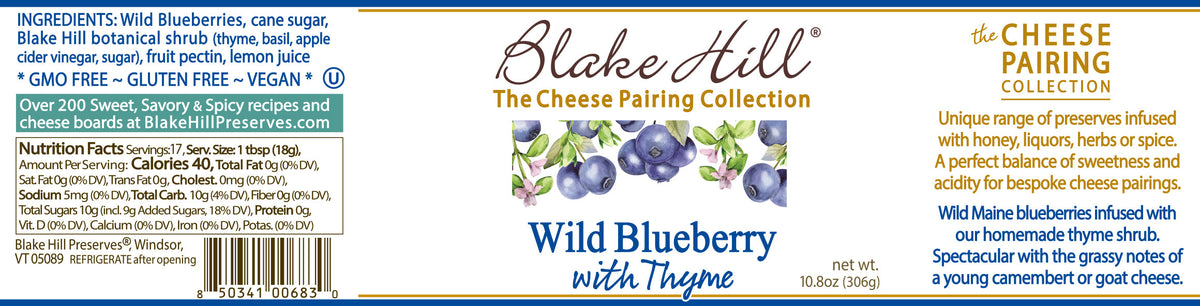 Wild Blueberry with Thyme