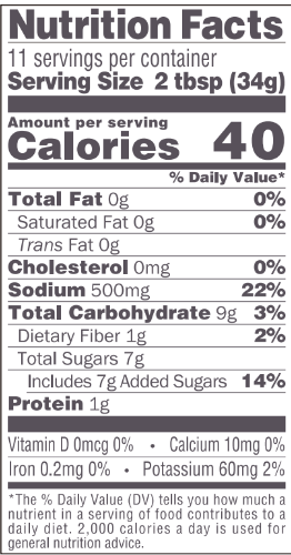 Nutrition Facts