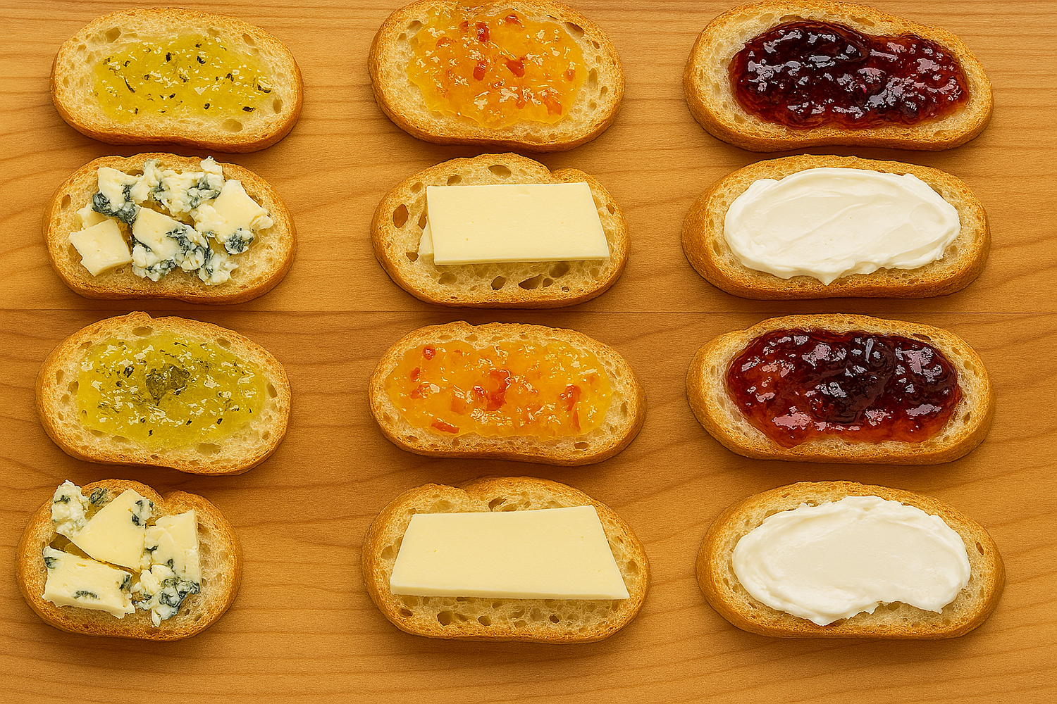 MINI GRILLED CHEESE AND PEPPER JELLY SANDWICHES